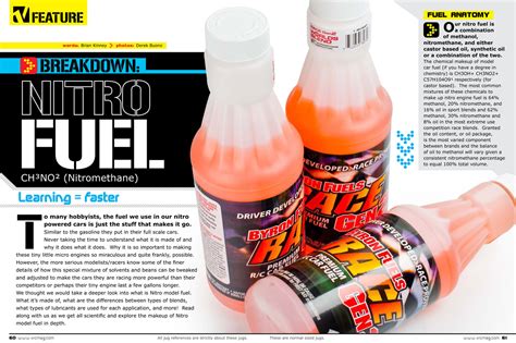 Breakdown: Nitro Fuel – Free Article! | Velocity RC Magazine