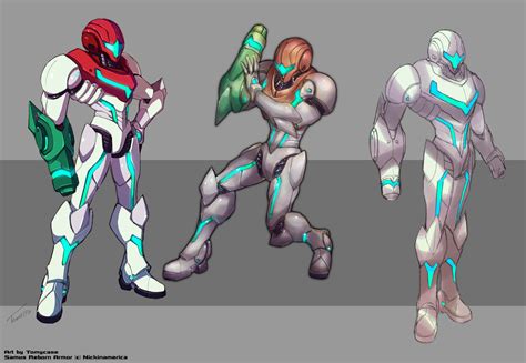 Samus Reborn Armor by Tomycase on Newgrounds