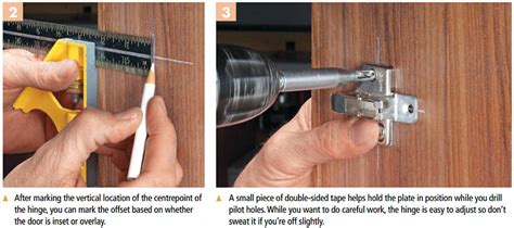 Installing Concealed Hinges