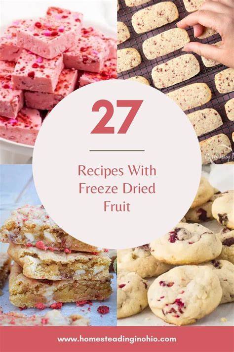 desserts and cookies with text overlay that reads 27 recipes with ...