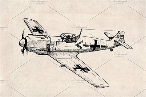 WW2 Allied Fighter Plane Aircraft | Pre-Designed Photoshop Graphics ...