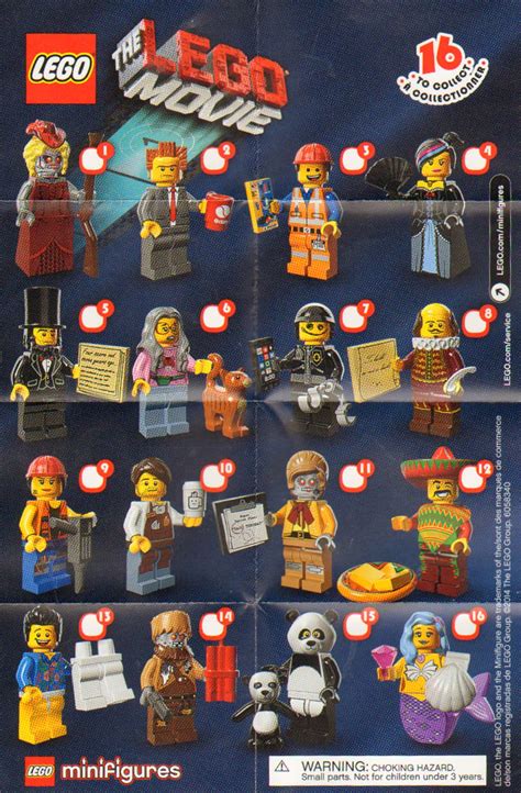 The Minifigure Collector: Lego Movie Sets and Minifigures