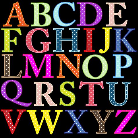 Alphabet Letters Free Stock Photo - Public Domain Pictures