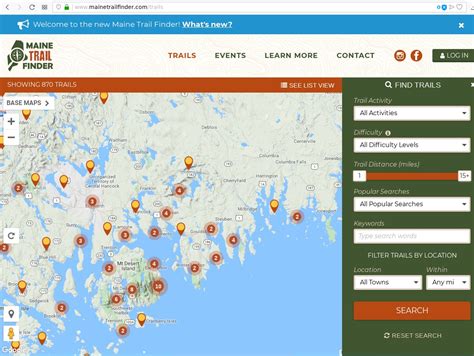 Welcome to HikingMaine.Org: Maps, Apps and Websites