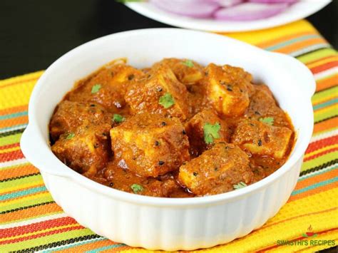 Achari Paneer Recipe - Swasthi's Recipes