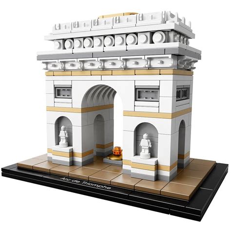 LEGO Architecture Arc De Triomphe 21036 Building Kit (386 Piece ...