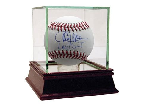 Cleon Jones Signed Baseball, Last Out