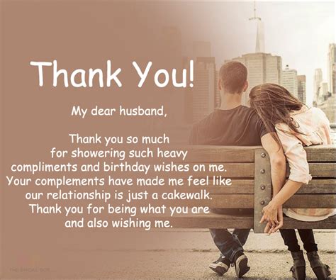 Thank You Messages For Birthday Wishes To Husband | Thank You!