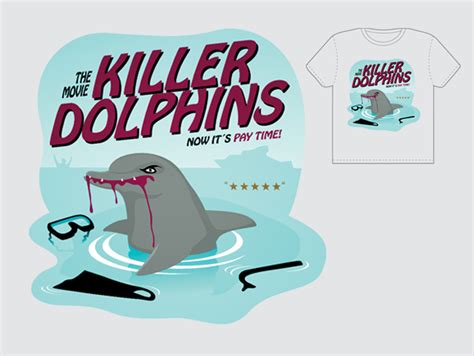 Score killer dolphins by DOCMARTINS on Threadless