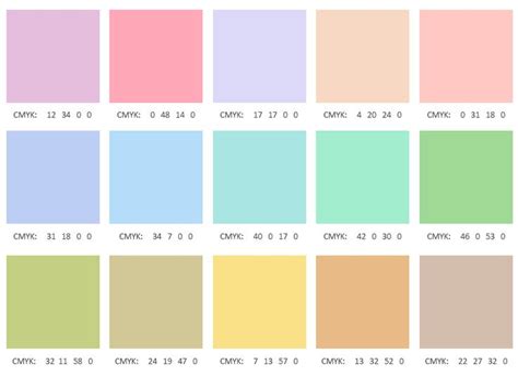 Palet Warna Pastel Hijau