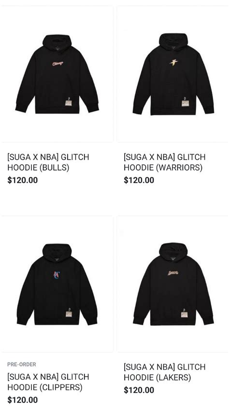 [MERCH] SUGA x NBA Merchandise Capsule Collection — US BTS ARMY