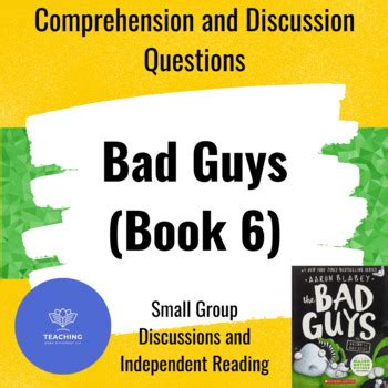 Bad Guys: Alien vs Bad Guys (Book 6) Comprehension Questions and Workbook