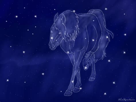 Horse Constellation by BlackRavenShadow on DeviantArt