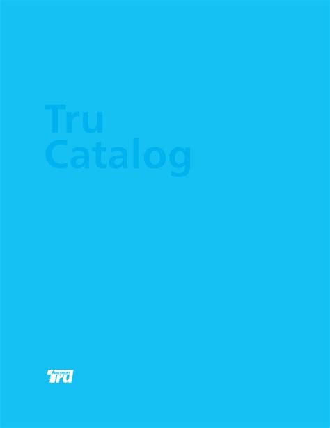 Tru catalog by Tru - Issuu