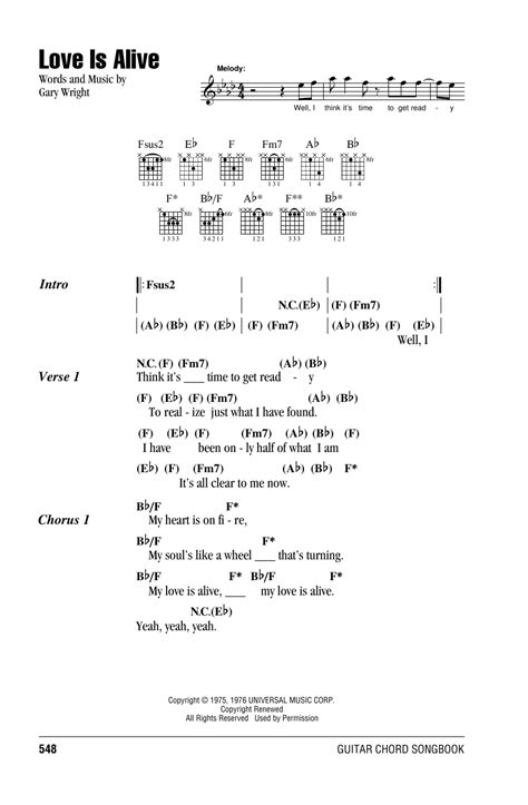 Love Is Alive by 3rd Party - Guitar Chords/Lyrics - Guitar Instructor