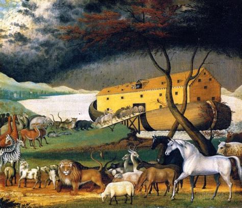 Noah's Ark, 1846 - Edward Hicks - WikiArt.org