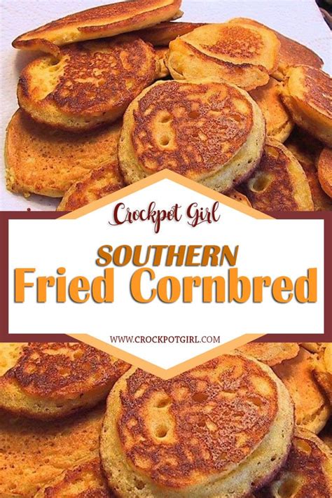 SOUTHERN FRIED CORNBREAD - Crockpot Girl