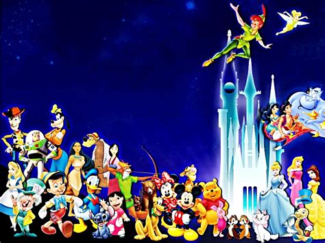 🔥 [0+] Disney Characters Wallpapers | WallpaperSafari