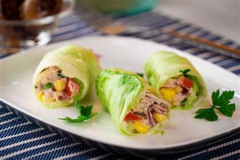 Rollos De Lechuga Romana Deliciosa Receta Para Una Cena Ligera