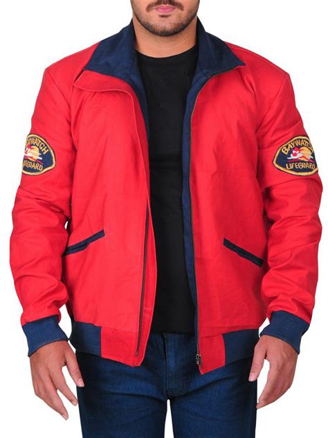 Baywatch Mitch Buchannon Cotton Jacket - Stars Jackets