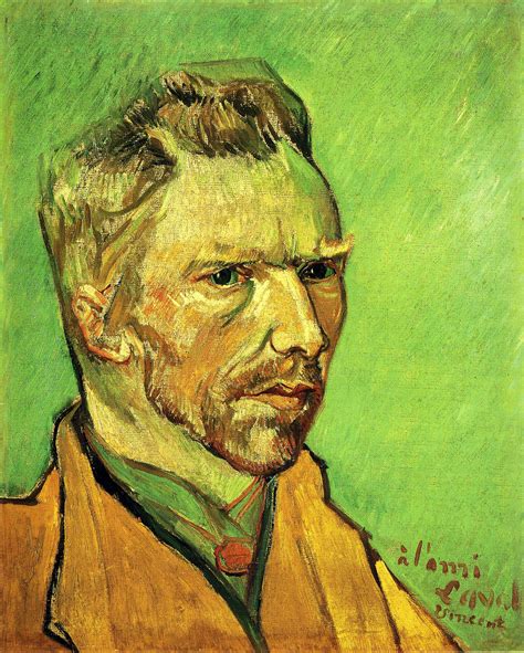 Self Portrait - Vincent van Gogh - WikiArt.org - encyclopedia of visual ...