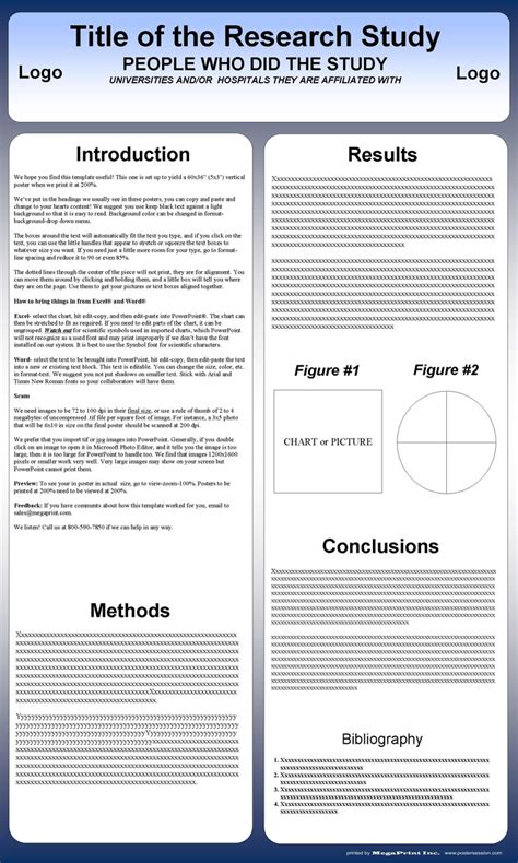 Free Powerpoint Scientific Research Poster Templates for Printing