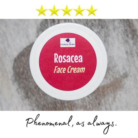 Rosacea Natural Face Cream Essential Oil Cream Skincare - Etsy