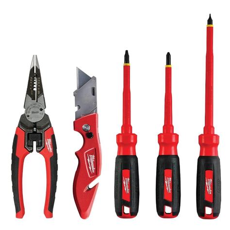 Milwaukee Hand Tool Combo Set (4-Piece)-48-22-3094 - The Home Depot