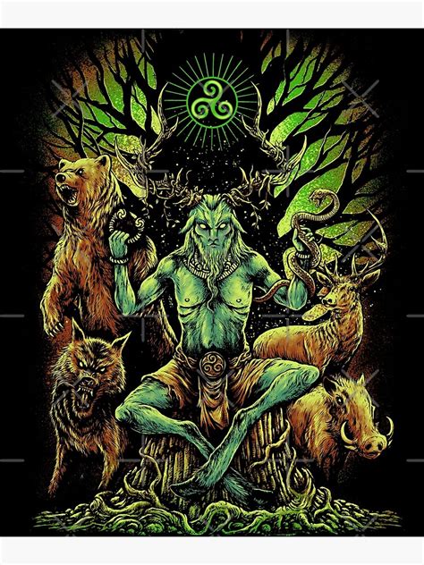 "Cernunnos Celtic Mythology Pagan God Irish Scottish Wicca ...