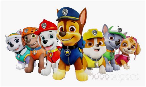 Paw Patrol Clipart Dog Television Show Characters Kids Paw Patrol