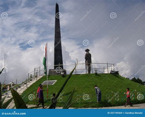 View of Batasia Loop in Darjeeling Editorial Stock Image - Image of ...