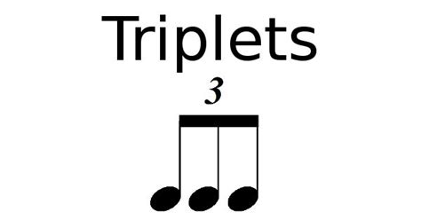 Triplets - Music theory | Music theory, Music theory lessons, Music ...