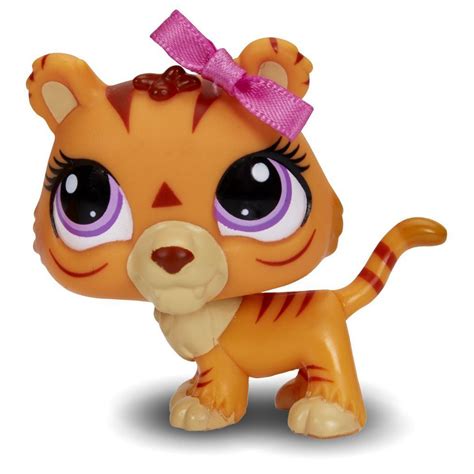 Littlest Pet Shop Mommy And Baby Tiger - PetsWall