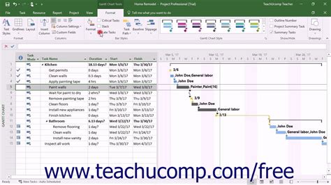 Draw Gantt Chart In Microsoft Project 2016 - Infoupdate.org