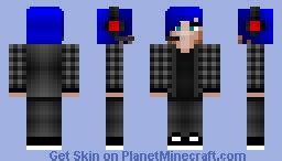 Gaming Skater Minecraft Skin