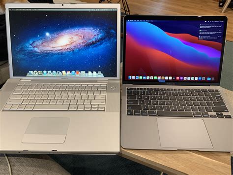 Upgraded! From 2006 Intel MacBook Pro to 2020 M1 MacBook Air : r/macbook