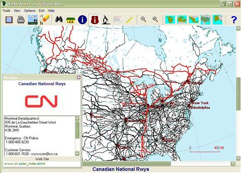 Cn Railroad Map