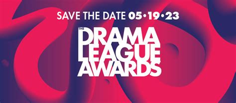 2023 Awards - The Drama League