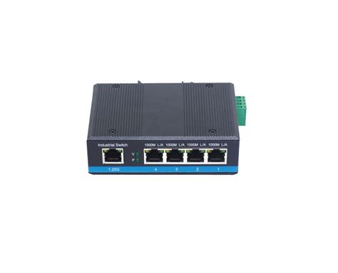 INDUSTRIAL GRADE 5-PORT GIGABIT ETHERNET SWITCH