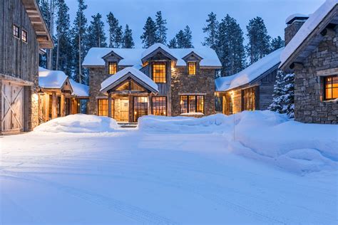 A Snowy Cabin in the Woods - Mountain Living