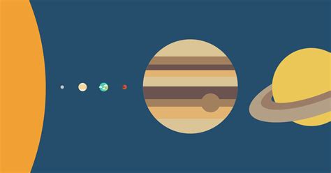 Planets Size Comparison Chart