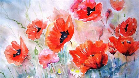 Spring Watercolor Desktop Wallpapers - Top Free Spring Watercolor ...