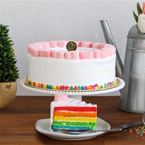 Rainbow Cake (Slice) - JUNANDUS