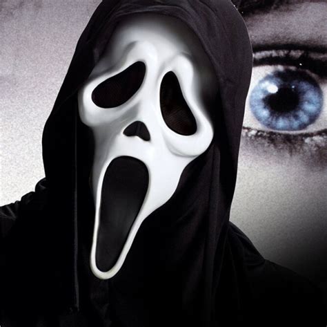 Clothing, Shoes & Accessories Scary Scream Ghost Face Mask Halloween ...