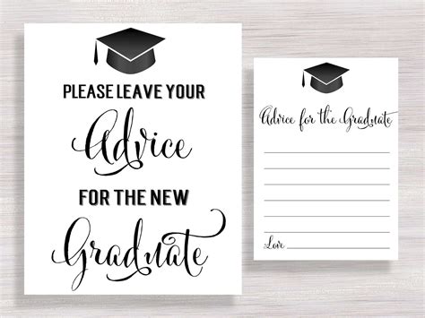 39 How To Create Graduation Name Card Inserts Template Maker for ...