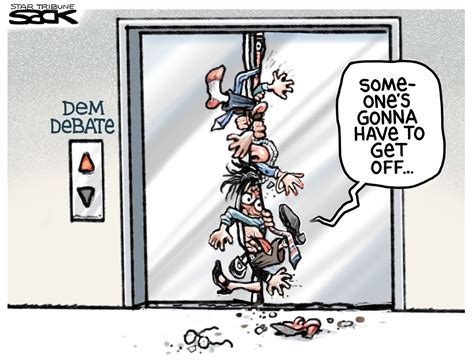 Political Cartoon Someone Get Off 2020 Election Democrats | The Week