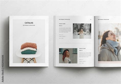 Product Catalog Template Stock Template | Adobe Stock