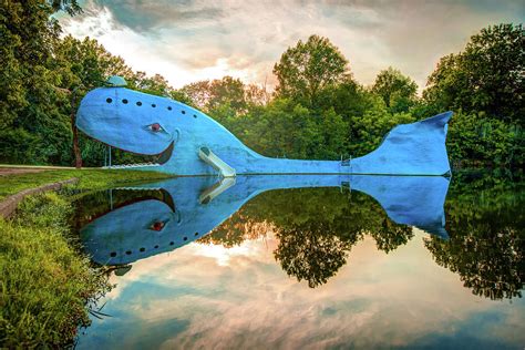 Blue Whale of Route 66 - Catoosa Oklahoma Photograph by Gregory Ballos ...