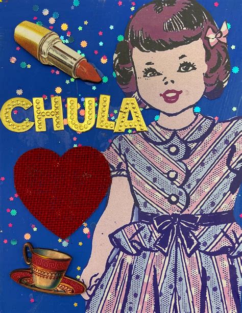 Baby Chula Original Collage | Etsy