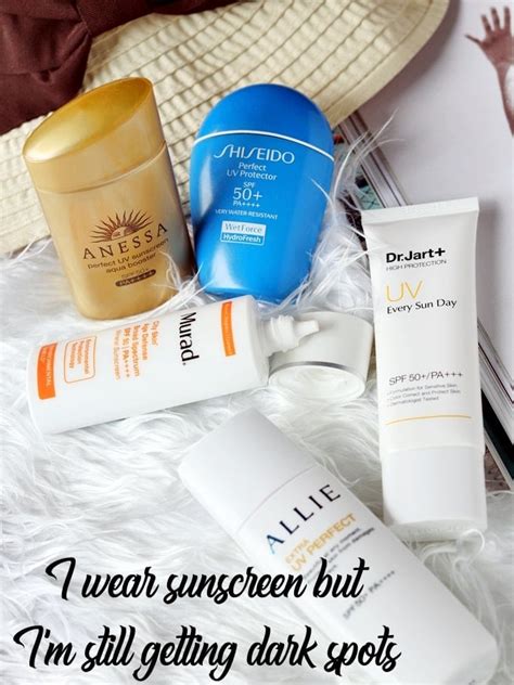 I wear sunscreen daily but still get dark spots! Why? - My Women Stuff